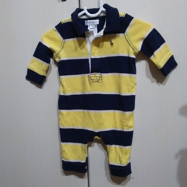 POLO RALPH LAUREN(ポロラルフローレン)の【新生児】ポロラルフローレン 【3M】 キッズ/ベビー/マタニティのベビー服(~85cm)(ロンパース)の商品写真