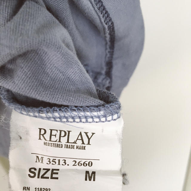 Replay(リプレイ)のREPLAY Ｔシャツ メンズのトップス(Tシャツ/カットソー(半袖/袖なし))の商品写真