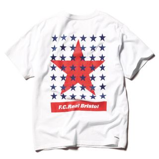 エフシーアールビー(F.C.R.B.)のM 新品 FCRB 20SS 43STARS TEE WHITE(Tシャツ/カットソー(半袖/袖なし))