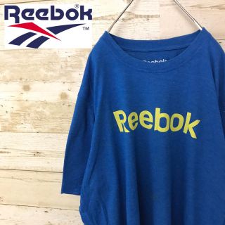 リーボック(Reebok)の【激レア】リーボック☆デカロゴ半袖ビッグTシャツクルーネックカットソー(Tシャツ/カットソー(半袖/袖なし))