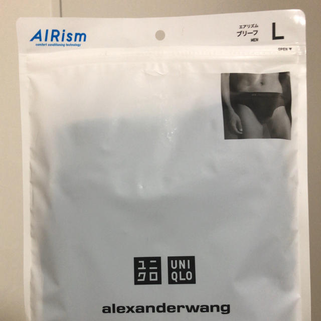 Alexander Wang(アレキサンダーワン)のユニクロ　エアリズム  ブリーフＬ メンズのアンダーウェア(その他)の商品写真