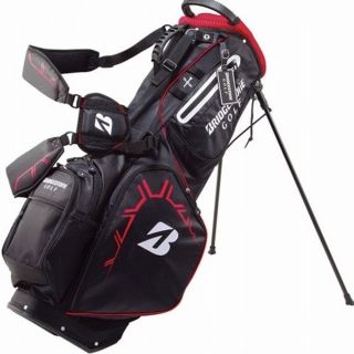 ブリヂストン(BRIDGESTONE)のブリジストンGOLF キャディバッグ　軽量タイプ　中古美品！(クラブ)