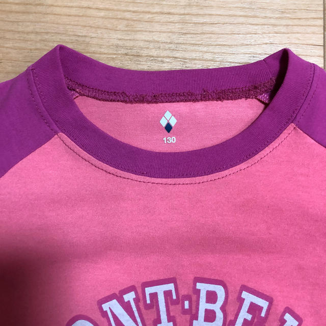mont bell(モンベル)のモンベルの女子ティーシャツ キッズ/ベビー/マタニティのキッズ服男の子用(90cm~)(Tシャツ/カットソー)の商品写真