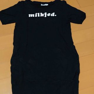 ミルクフェド(MILKFED.)のミルクフェド  スウェットワンピース(トレーナー/スウェット)