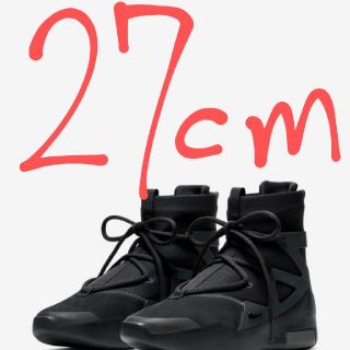 ナイキ(NIKE)のNIKE AIR FEAR OF GOD TRIPLE BLACK(スニーカー)