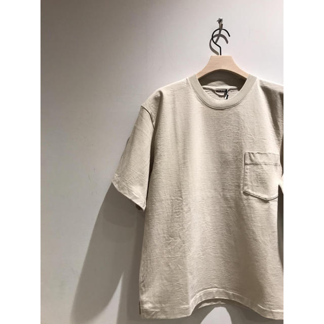 COMOLI(コモリ)の19ss AURALEE STAND-UP TEE メンズのトップス(Tシャツ/カットソー(半袖/袖なし))の商品写真