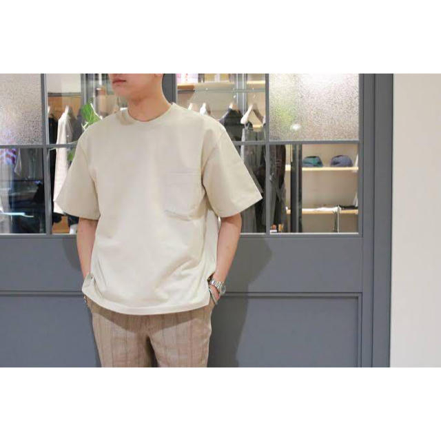 COMOLI(コモリ)の19ss AURALEE STAND-UP TEE メンズのトップス(Tシャツ/カットソー(半袖/袖なし))の商品写真