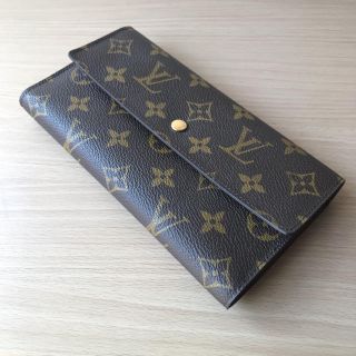 ルイヴィトン(LOUIS VUITTON)のルイヴィトン モノグラム  M61215　モノグラム　三つ折り長財布(財布)