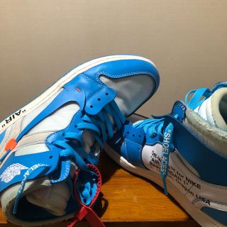 ナイキ(NIKE)の。。様用  AIR JORDAN 1 x OFF WHITE 28.5 unc(スニーカー)