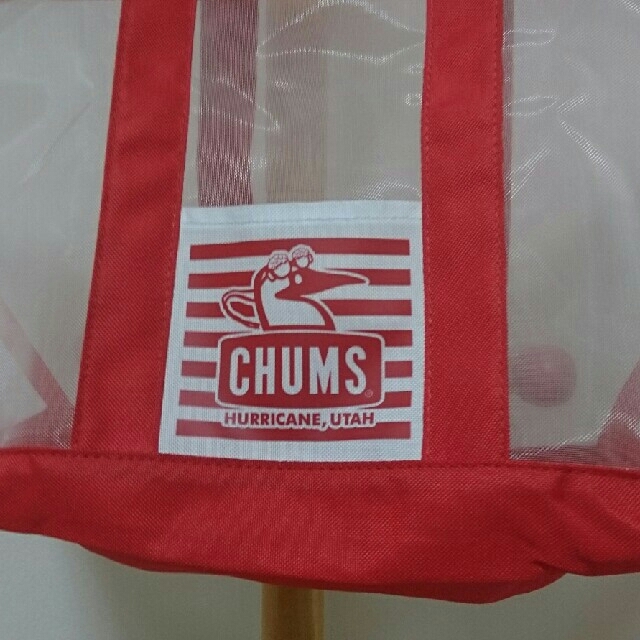 CHUMS(チャムス)のCHUMS メッシュトート バッグ エンタメ/ホビーのコレクション(ノベルティグッズ)の商品写真