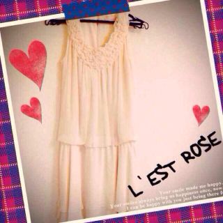 レストローズ(L'EST ROSE)のLEST ROSE♡ワンピース(ミニワンピース)