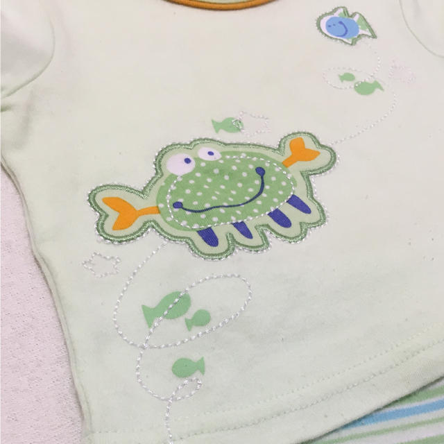 Old Navy(オールドネイビー)のアメリカ カナダブランド 男の子セットアップ Tシャツ 60cm まとめ売り キッズ/ベビー/マタニティのベビー服(~85cm)(Ｔシャツ)の商品写真