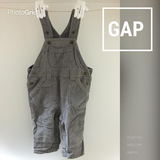 babyGAP(ベビーギャップ)の4-5さま GAPコーデュロイサロペット キッズ/ベビー/マタニティのベビー服(~85cm)(パンツ)の商品写真