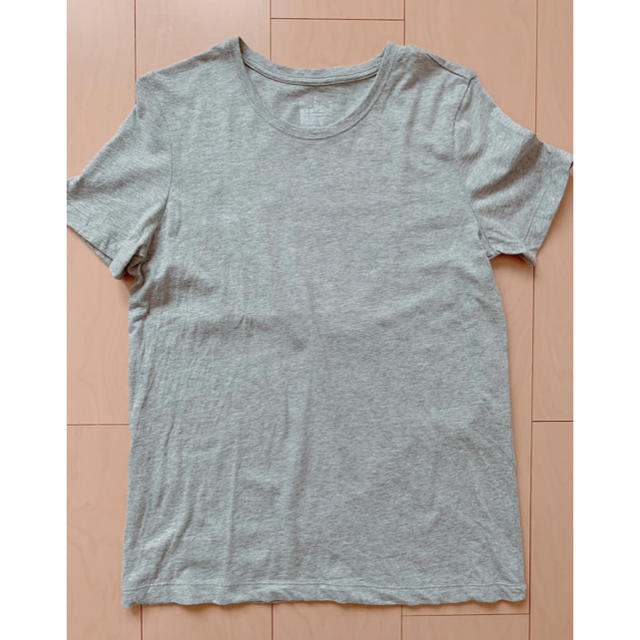 MUJI (無印良品)(ムジルシリョウヒン)の無印 無地Tシャツ レディースのトップス(Tシャツ(半袖/袖なし))の商品写真