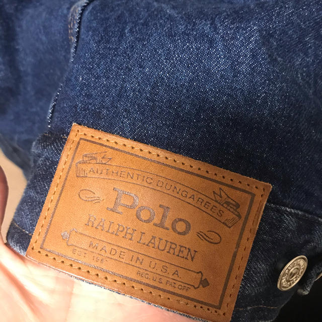 セール国産 POLO RALPH LAUREN ラルフローレン デニムジャケット ジージャン ダブルアールエル ジャケットの通販 by  中村屋｜ポロラルフローレンならラクマ