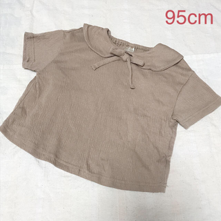 丸襟　トップス　95cm(Tシャツ/カットソー)