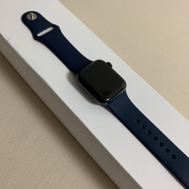 Apple Watch(アップルウォッチ)の【美品】Apple Watch series5 ステンレススチール メンズの時計(腕時計(デジタル))の商品写真