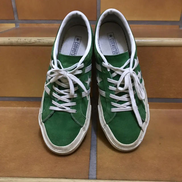 CONVERSE(コンバース)のconverse green jack star メンズの靴/シューズ(スニーカー)の商品写真