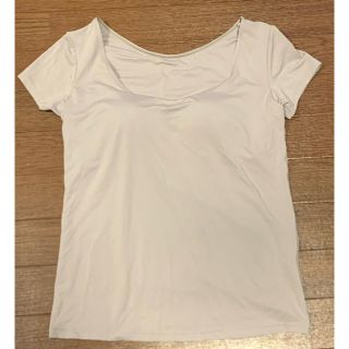 ユニクロ(UNIQLO)の⭐︎新品⭐︎ユニクロエアリズムブラトップ　半袖　Ｌサイズ(その他)