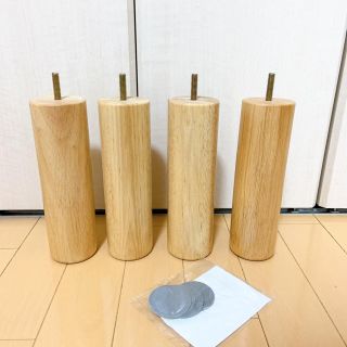 ムジルシリョウヒン(MUJI (無印良品))の【お値下げ中】無印良品　脚付マットレス　木製脚　20cm(脚付きマットレスベッド)