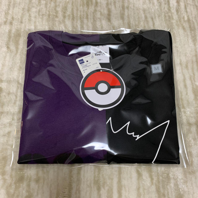 GU(ジーユー)のGU ポケモン ゲンガー コットンビッグT 5分袖 メンズのトップス(Tシャツ/カットソー(半袖/袖なし))の商品写真