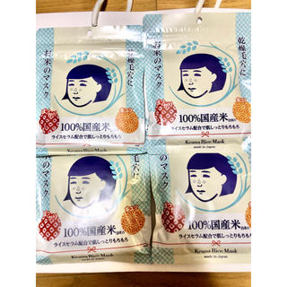 イシザワケンキュウジョ(石澤研究所)の毛穴撫子 お米のパック10枚入　フェイスパック　4袋(パック/フェイスマスク)