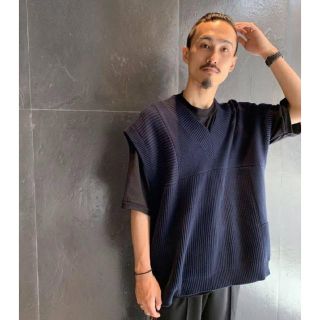 アンユーズド(UNUSED)のtoironier KNIT VEST(ベスト)