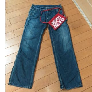 デニムダンガリー(DENIM DUNGAREE)のⅮⅮ♥激レアデニム❤ペンキ飛ばしダメージ加工(デニム/ジーンズ)