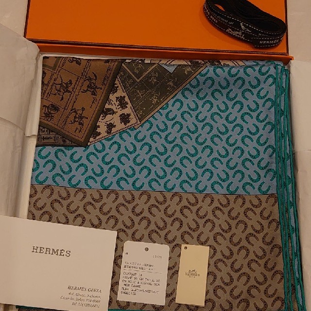 Hermes(エルメス)のito様ご専用  エルメス カレ90 レディースのファッション小物(バンダナ/スカーフ)の商品写真