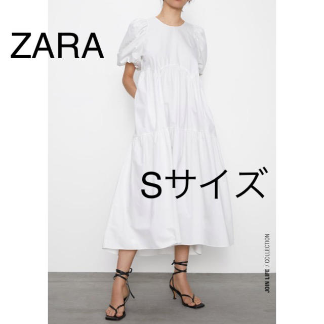 【新品未使用】ZARA　フレアーワンピース　Sサイズ