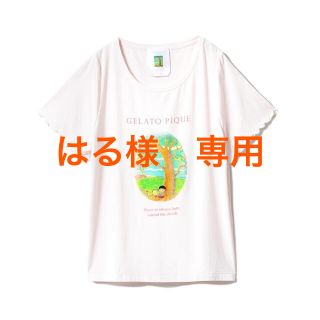 ジェラートピケ(gelato pique)の【さくらももこ】プリントTシャツ　Ｆ　PNK(Tシャツ(半袖/袖なし))