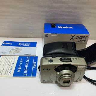 コニカミノルタ(KONICA MINOLTA)のKonica コニカ コンパクトフィルムカメラ X-THREE ZOOM(フィルムカメラ)