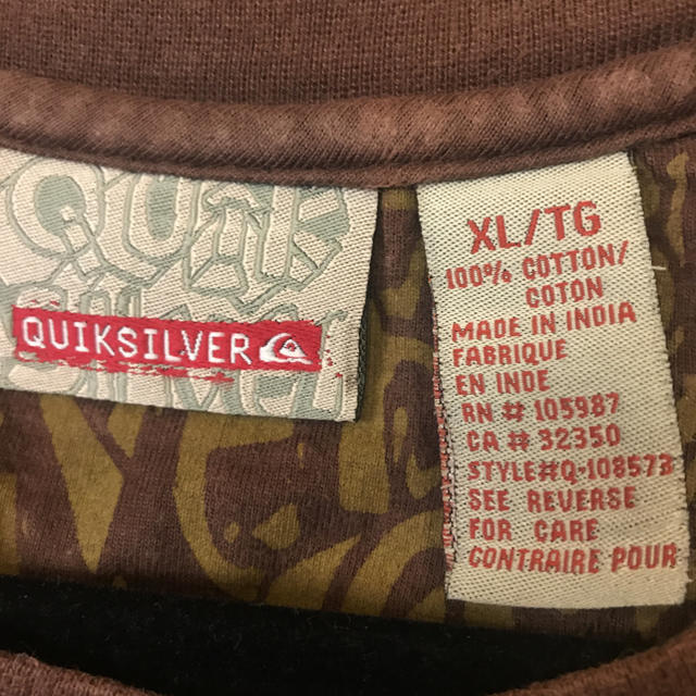 QUIKSILVER(クイックシルバー)のＴシャツ  QUIKSILVER メンズのトップス(Tシャツ/カットソー(半袖/袖なし))の商品写真