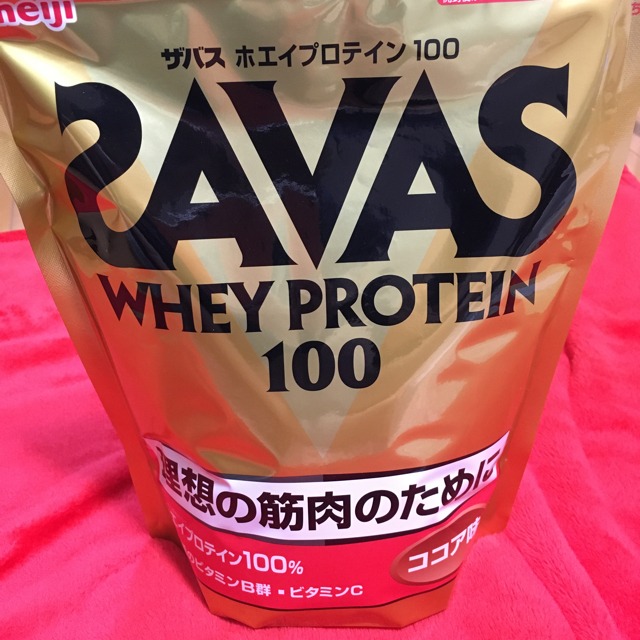 SAVAS(ザバス)のサバス　ホエイプロテイン　SAVAS WHEY PROTEIN 食品/飲料/酒の健康食品(プロテイン)の商品写真