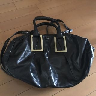 クロエ　ｃｈｌｏｅ　エテル　ＥＴＨＥＬ　２ｗａｙ　ハンドバッグ　ダークブラウン