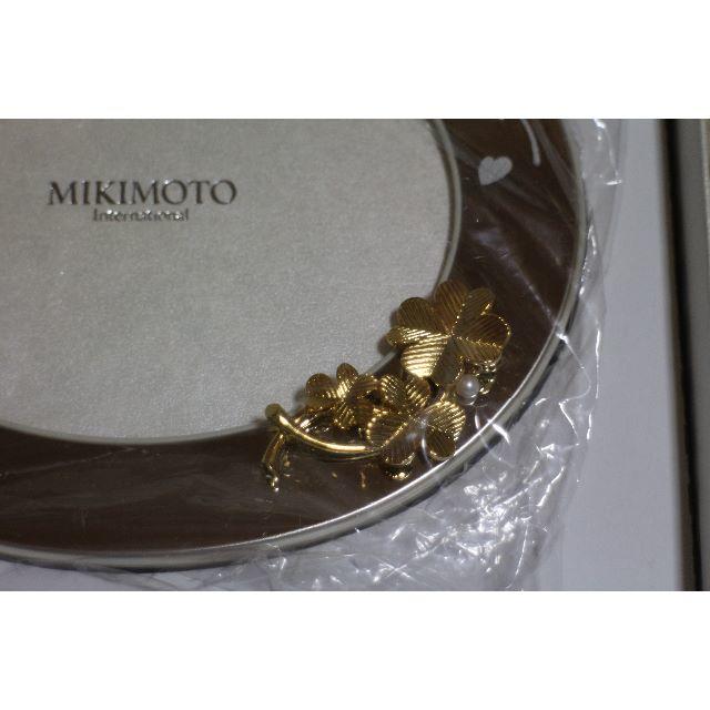 MIKIMOTO(ミキモト)の新品・未使用　ミキモト　フォトフレーム　2013年　真珠付き インテリア/住まい/日用品のインテリア小物(フォトフレーム)の商品写真