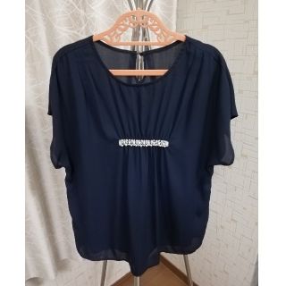 ロペピクニック(Rope' Picnic)の【N様専用】ロペピクニック　ビジュー付トップス、オペークドッドクリップ トップス(カットソー(半袖/袖なし))