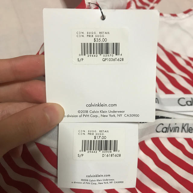 Calvin Klein(カルバンクライン)のCalvin Klein ブラショーツセット レディースの下着/アンダーウェア(ブラ&ショーツセット)の商品写真