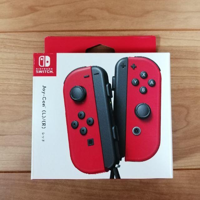 ゲームソフト/ゲーム機本体未開封　 Switch Joy-Con (L)/(R)　レッド