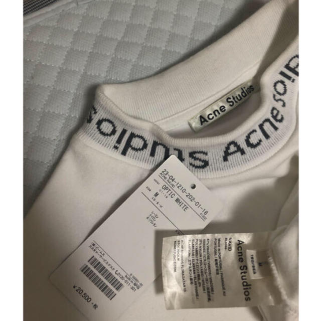 acne studios ロゴネック Tシャツ アクネ