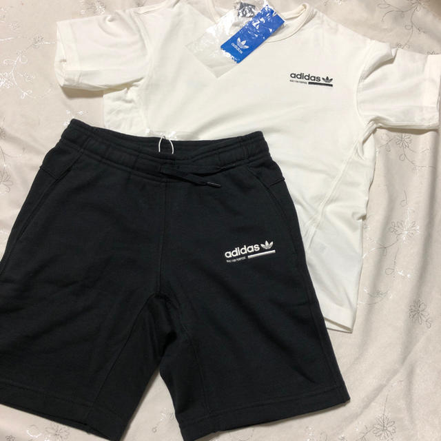 adidas(アディダス)のadidas セットアップ　130cm キッズ/ベビー/マタニティのキッズ服男の子用(90cm~)(パンツ/スパッツ)の商品写真