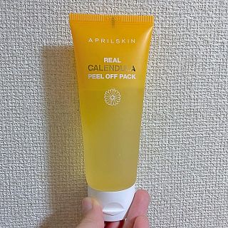 APRILSKIN REAL CALENDULA PEEL OFF PACK(パック/フェイスマスク)