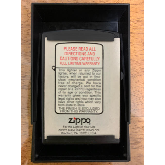 ZIPPO(ジッポー)のZIPPOライター　Brassケース　1994年11月製造 メンズのファッション小物(タバコグッズ)の商品写真