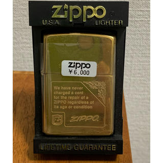 ジッポー(ZIPPO)のZIPPOライター　Brassケース　1994年11月製造(タバコグッズ)