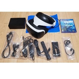 プレイステーションヴィーアール(PlayStation VR)の【美品】PlayStation VR 新型 Camera同梱CUHJ-16006(その他)