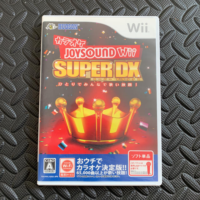 Wii - カラオケJOYSOUND Wii SUPER DX ひとりでみんなで歌い放題!…の通販 by まるもり｜ウィーならラクマ