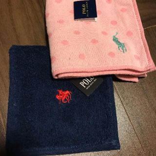 ポロラルフローレン(POLO RALPH LAUREN)のタオルハンカチ(ハンカチ)