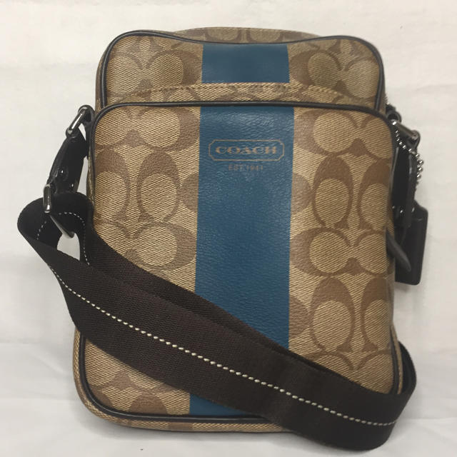 COACH - 良品☆【COACH】ショルダーバッグ☆ PVCレザー シグネチャー柄
