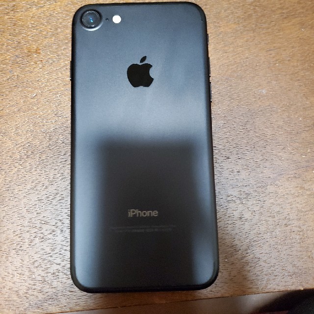 iPhone7 ブラック 32GB SIMロック解除済 - スマートフォン本体
