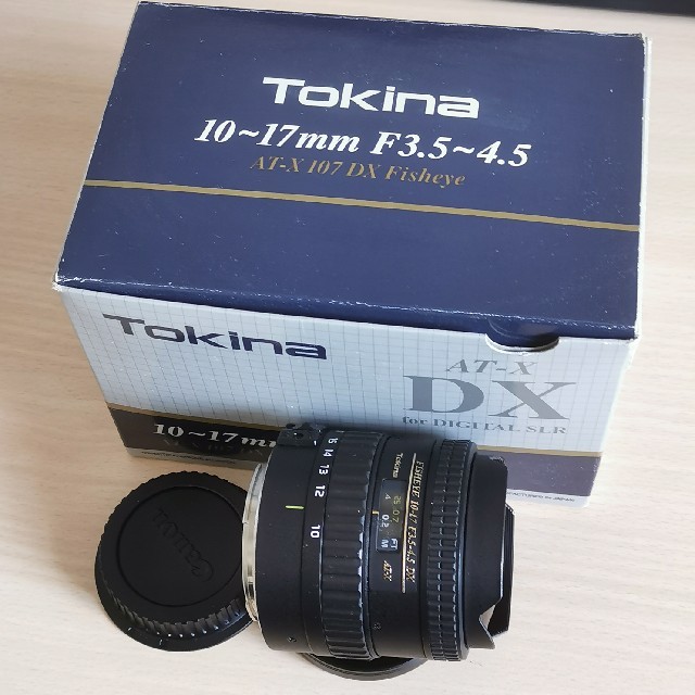 Tokina AT-X 107 DX Fish Eye 10-17mm Cano